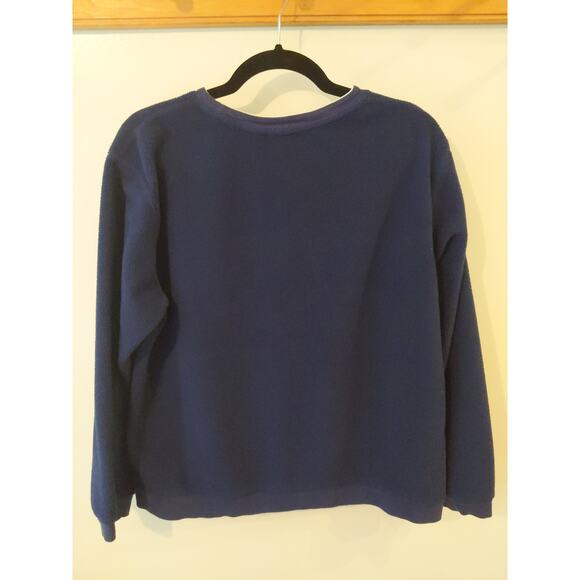 Disney Vintage Women's Large Eeyore Blue Fleece Sweatshirt - Picture 3 of 7